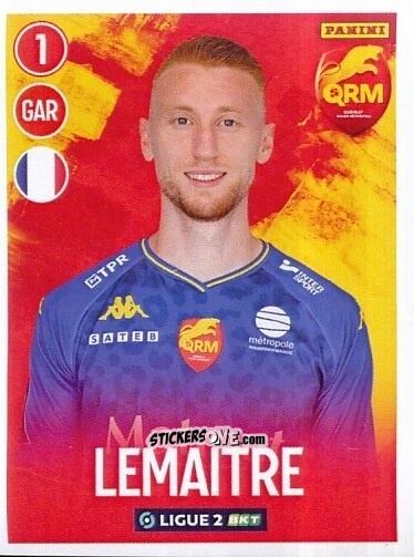 Cromo Nicolas Lemaître