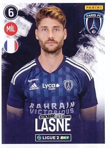 Cromo Paul Lasne