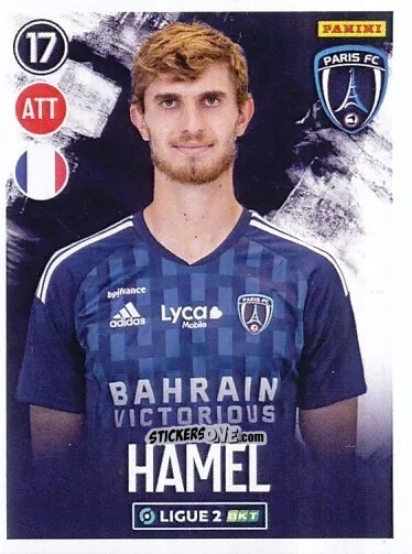 Cromo Pierre-Yves Hamel
