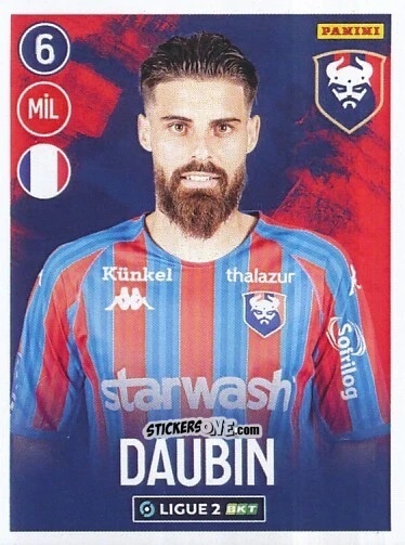 Cromo Quentin Daubin