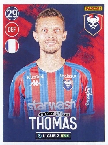 Cromo Romain Thomas