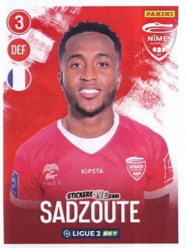 Cromo Scotty Sadzoute
