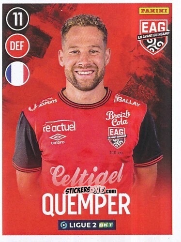 Cromo Stephen Quemper