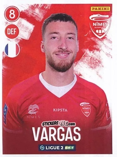 Cromo Thibaut Vargas