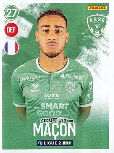 Cromo Yvann Maçon
