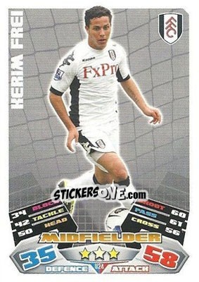 Figurina Kerim Frei - English Premier League 2011-2012. Match Attax Extra n. U24 - Topps