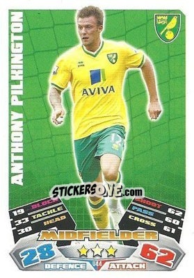 Figurina Anthony Pilkington - English Premier League 2011-2012. Match Attax Extra n. U44 - Topps