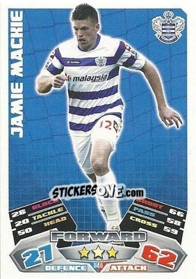 Figurina Jamie Mackie - English Premier League 2011-2012. Match Attax Extra - Topps