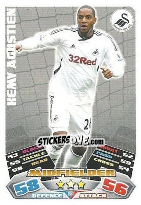 Sticker Hemy Agustien - English Premier League 2011-2012. Match Attax Extra - Topps