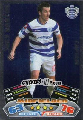 Sticker Joey Barton - English Premier League 2011-2012. Match Attax Extra n. C13 - Topps