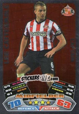 Sticker Lee Cattermole - English Premier League 2011-2012. Match Attax Extra n. C15 - Topps