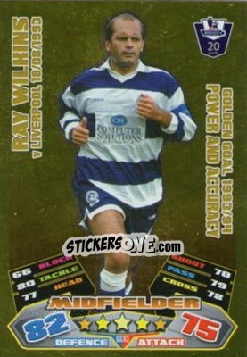 Sticker Ray Wilkins - English Premier League 2011-2012. Match Attax Extra - Topps