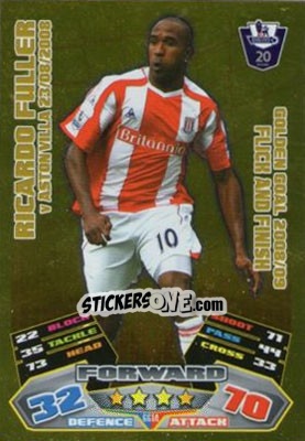 Cromo Ricardo Fuller - English Premier League 2011-2012. Match Attax Extra - Topps