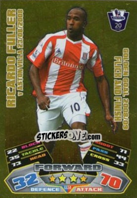 Sticker Ricardo Fuller - English Premier League 2011-2012. Match Attax Extra n. GG14 - Topps