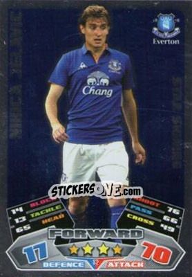 Sticker Nikica Jelavic - English Premier League 2011-2012. Match Attax Extra - Topps