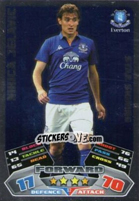 Cromo Nikica Jelavic - English Premier League 2011-2012. Match Attax Extra - Topps