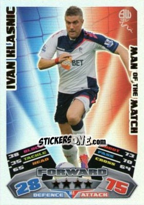 Sticker Ivan Klasnic - English Premier League 2011-2012. Match Attax Extra n. M4 - Topps