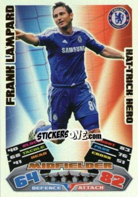 Sticker Frank Lampard - English Premier League 2011-2012. Match Attax Extra n. H3 - Topps
