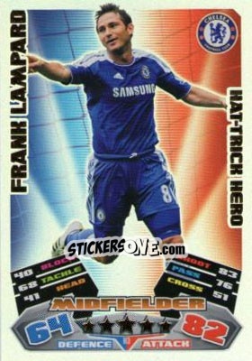 Cromo Frank Lampard - English Premier League 2011-2012. Match Attax Extra - Topps