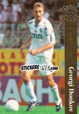 Sticker Georgi Donkov - Bundesliga Premium 1996-1997
 - Panini