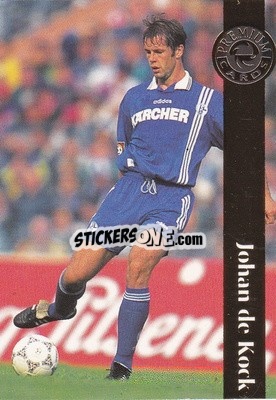 Sticker Johan de Kock - Bundesliga Premium 1996-1997
 - Panini