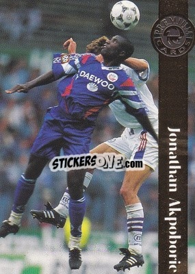 Sticker Jonathan Akpoborie - Bundesliga Premium 1996-1997
 - Panini