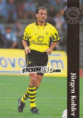 Sticker Jürgen Kohler - Bundesliga Premium 1996-1997
 - Panini