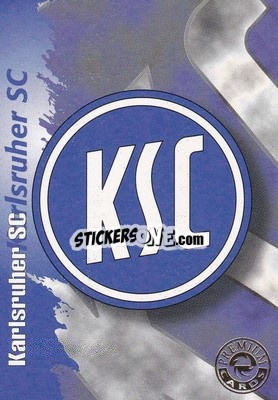 Sticker Karlsruher Sc - Bundesliga Premium 1996-1997
 n. T12 - Panini