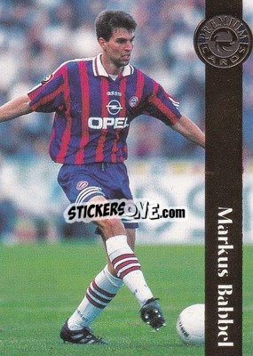 Sticker Markus Babbel - Bundesliga Premium 1996-1997
 n. 19 - Panini