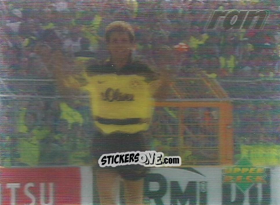 Figurina Andreas Möller jubelt - Living Picture Fussball-Bundesliga 1998
 n. 5 - Upper Deck