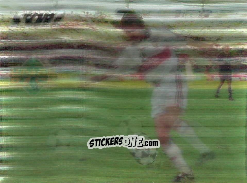Sticker Balakov in voller Aktion - Living Picture Fussball-Bundesliga 1998
 n. 14 - Upper Deck