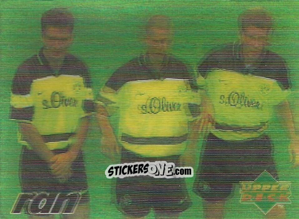 Figurina Dortmunder Mauer - Living Picture Fussball-Bundesliga 1998
 n. 36 - Upper Deck