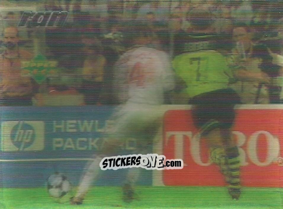 Sticker Dortmunds Reuter wird gecheckt - Living Picture Fussball-Bundesliga 1998
 n. 20 - Upper Deck