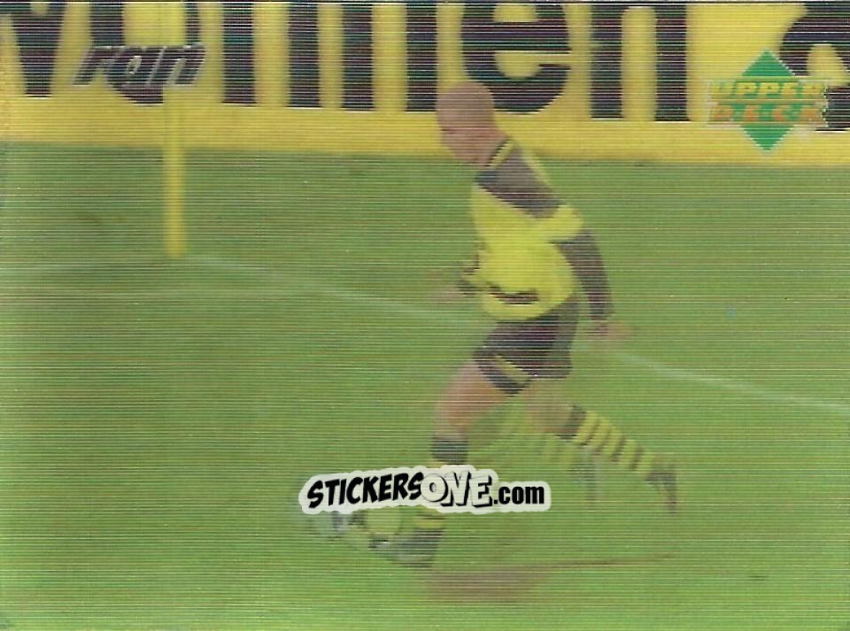 Cromo Dortmunds Ricken beim Flanken - Living Picture Fussball-Bundesliga 1998
 n. 41 - Upper Deck