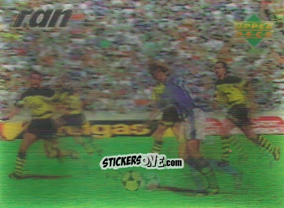 Cromo Ingo Anderbrügge im Sturmlauf - Living Picture Fussball-Bundesliga 1998
 n. 23 - Upper Deck