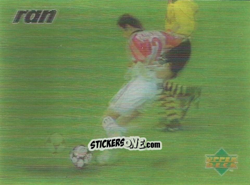 Figurina Jens Keller beim Torschuss - Living Picture Fussball-Bundesliga 1998
 n. 49 - Upper Deck
