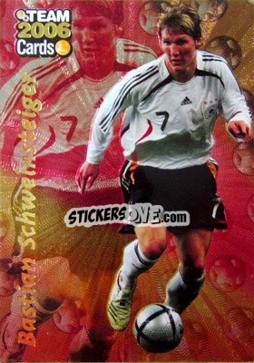 Sticker Bastian Schweinsteiger - DFB Team 2006 Cards
 n. 42 - Panini