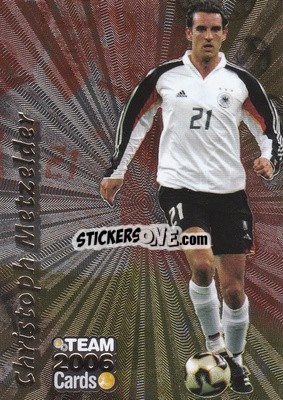 Sticker Christoph Metzelder - DFB Team 2006 Cards
 n. 35 - Panini