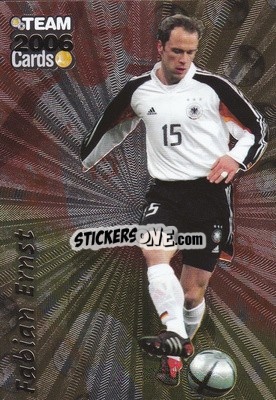 Sticker Fabian Ernst - DFB Team 2006 Cards
 n. 40 - Panini