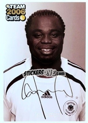 Sticker Gerald Asamoah - DFB Team 2006 Cards
 - Panini