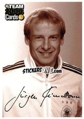 Sticker Jurgen Klinsmann - DFB Team 2006 Cards
 - Panini