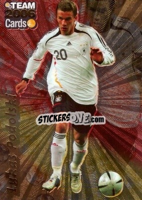 Sticker Lukas Podolski - DFB Team 2006 Cards
 n. 49 - Panini