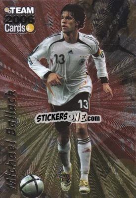 Sticker Michael Ballack - DFB Team 2006 Cards
 n. 46 - Panini