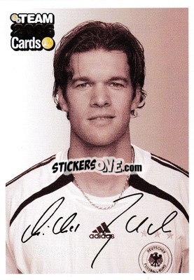 Sticker Michael Ballack - DFB Team 2006 Cards
 n. 19 - Panini
