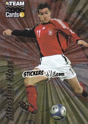 Sticker Miroslav Klose - DFB Team 2006 Cards
 n. 51 - Panini