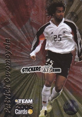 Sticker Patrick Owomoyela - DFB Team 2006 Cards
 n. 37 - Panini