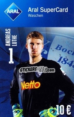 Sticker Andreas Luthe - VfL Bochum 2014-2015
 - Aral