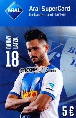 Sticker Danny Latza - VfL Bochum 2014-2015
 - Aral