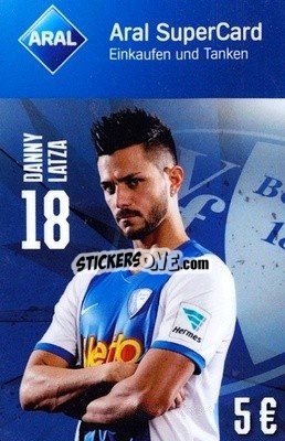 Sticker Danny Latza - VfL Bochum 2014-2015
 n. 16 - Aral