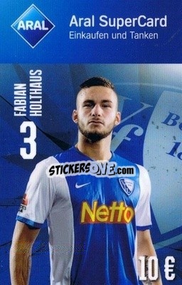 Sticker Fabian Holthaus - VfL Bochum 2014-2015
 n. 4 - Aral